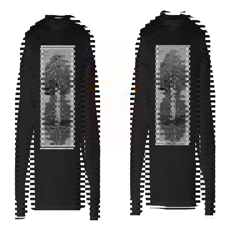 知識の樹 No2 シリーズ W Hilma Af Klint 長袖Tシャツ