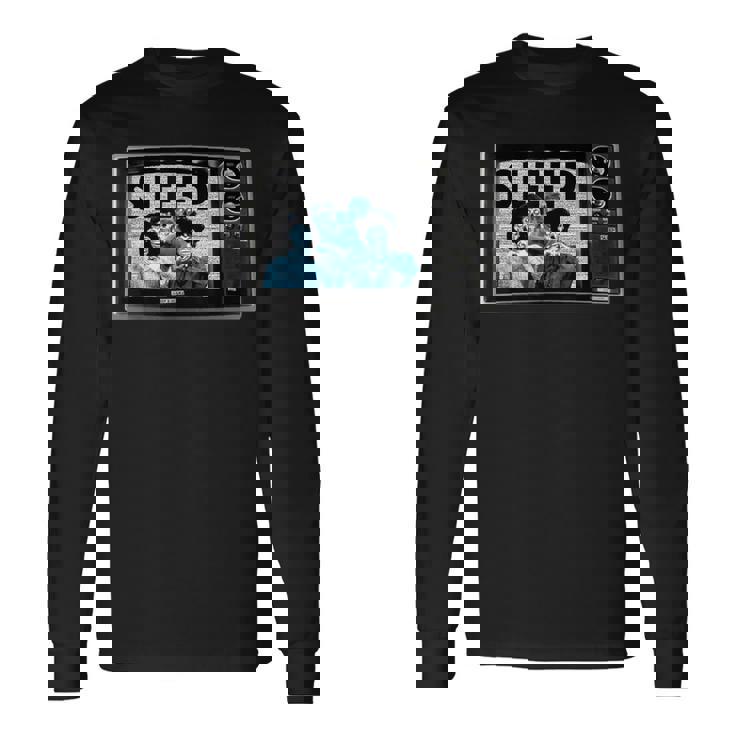 私たちのお気に入りの1980年代映画「Sleep They Live」からの引用 長袖Tシャツ