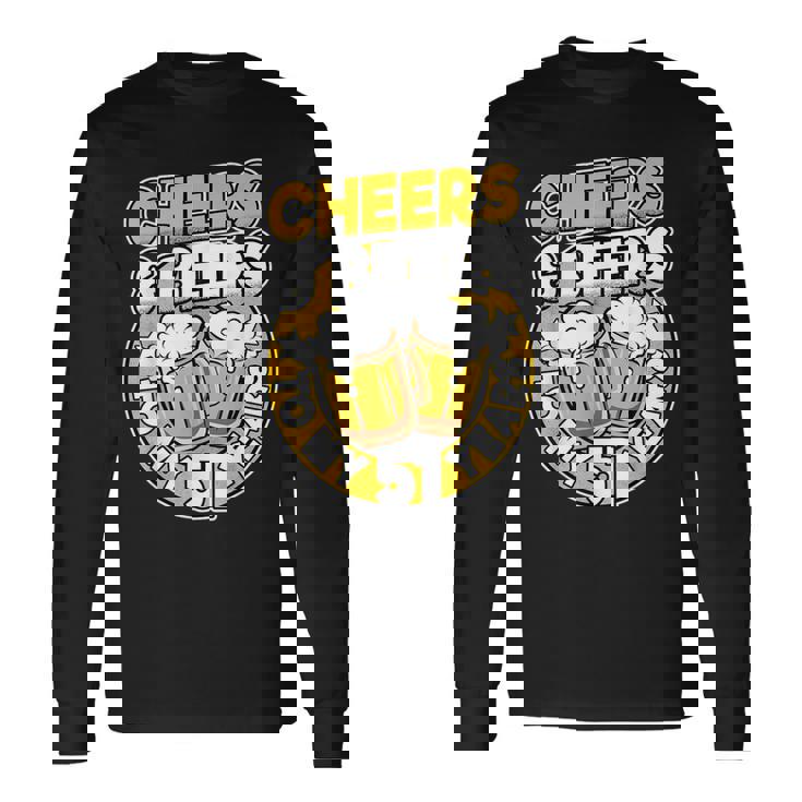 私の51歳に乾杯とビールビールメン51歳の誕生日 長袖Tシャツ
