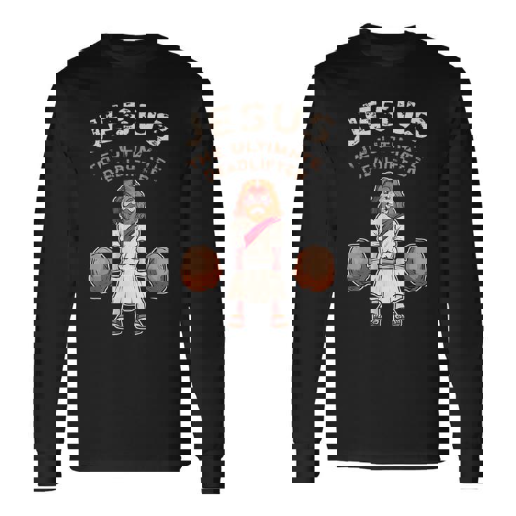 究極のデッドリフターのイエス 面白いイエス デッドリフト 長袖Tシャツ