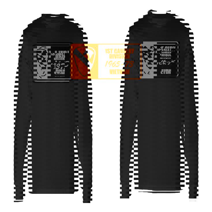 第1騎兵師団ベトナム 長袖Tシャツ