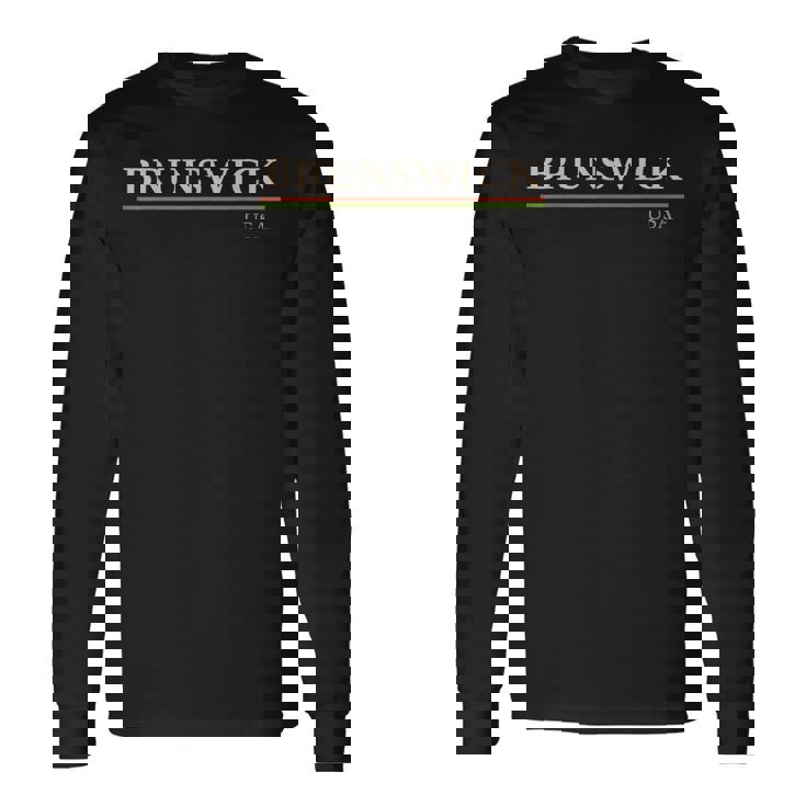 米国ブランズウィック 長袖Tシャツ