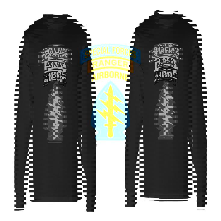 米国特殊部隊シャツ – 特殊部隊レンジャー「クラシック」 長袖Tシャツ
