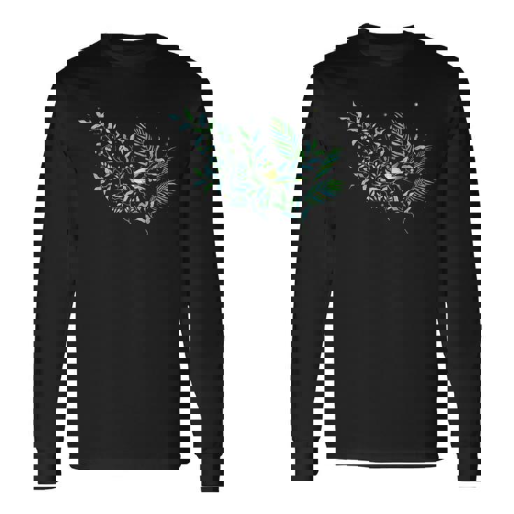 精霊たちの森 長袖Tシャツ