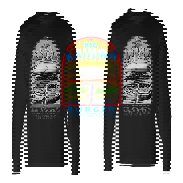 素晴らしいビッグカフナバーガー 長袖Tシャツ