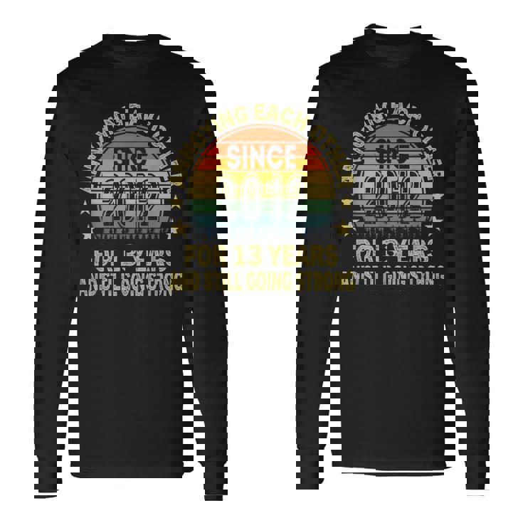 結婚記念日の願い 13年 以来 2012 長袖Tシャツ