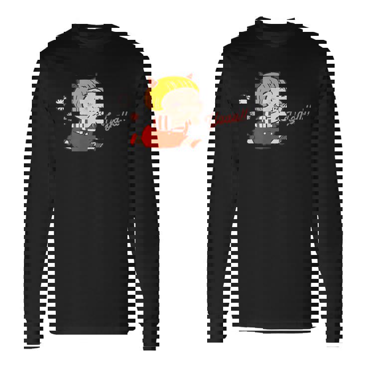 絵本・おにのこにこちゃん ③ 長袖Tシャツ