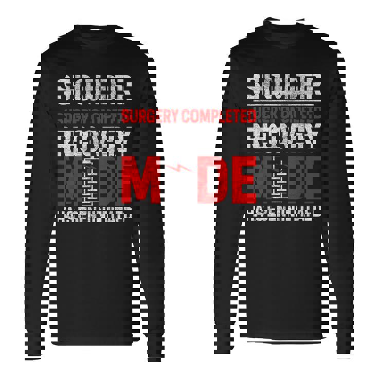 肩の手術 怪我 回復 リハビリ 骨折 骨折 長袖Tシャツ