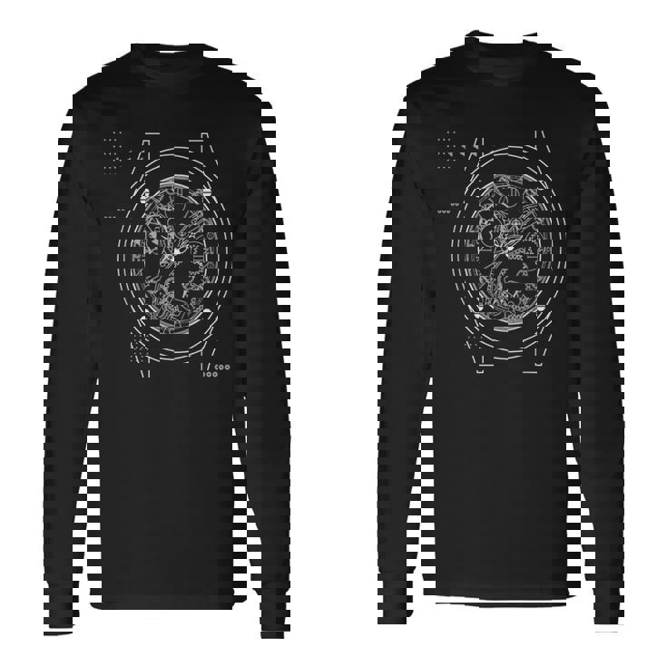 腕時計 ホロスコープ腕時計 スケルトン腕時計 高級腕時計 長袖Tシャツ