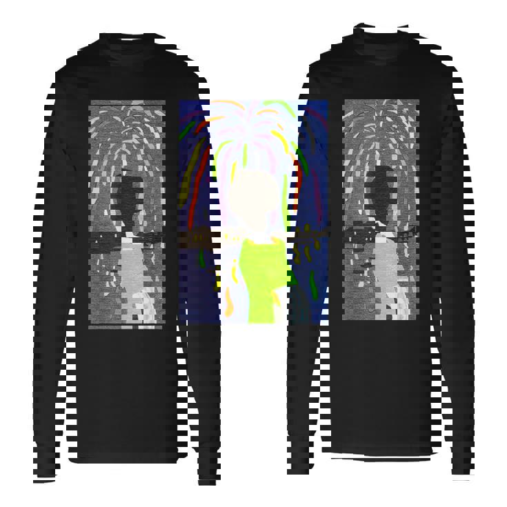 花火 竹久夢二 大正４年 １９１５年 作 長袖Tシャツ