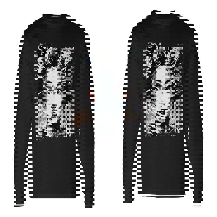 芸者ヴィンテージ 長袖Tシャツ