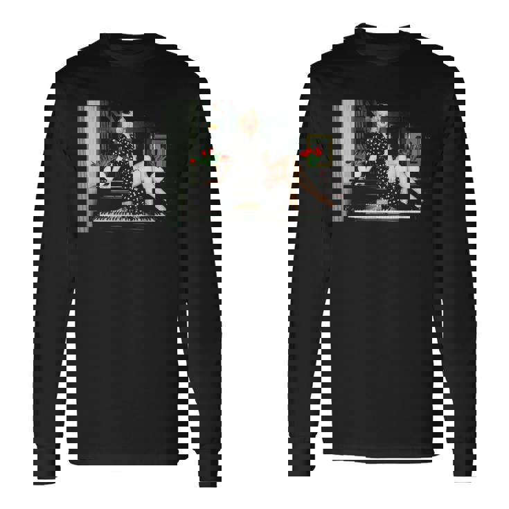 英国で歌手シンディ・ローパーがi Drove All Nightを宣伝 長袖Tシャツ