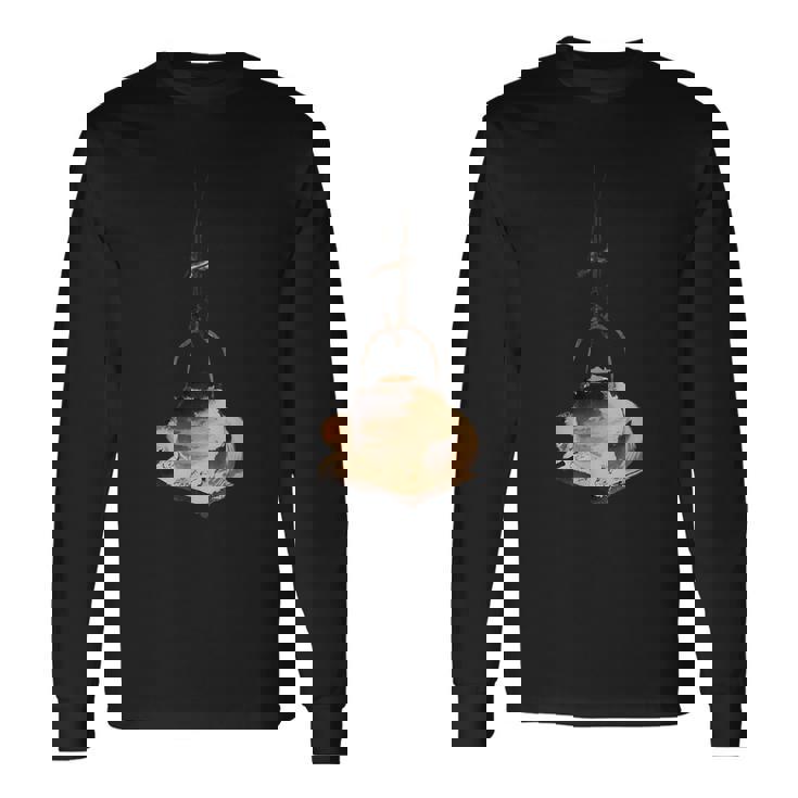 葛飾北斎作 たぬき 長袖Tシャツ ギフトのアイデア