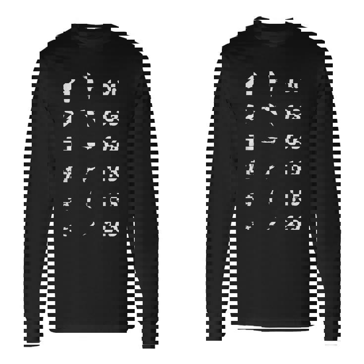 視力検査 インコがすき インコ好き インコの飼い主 セキセイインコ 用務 コザクラインコ オカメインコ インコ飼い 長袖Tシャツ ギフトのアイデア