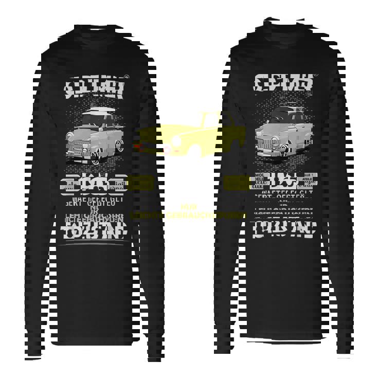 誕生日 1965 ヴィンテージ トラバント 面白い ヴィンテージ 1965 長袖Tシャツ