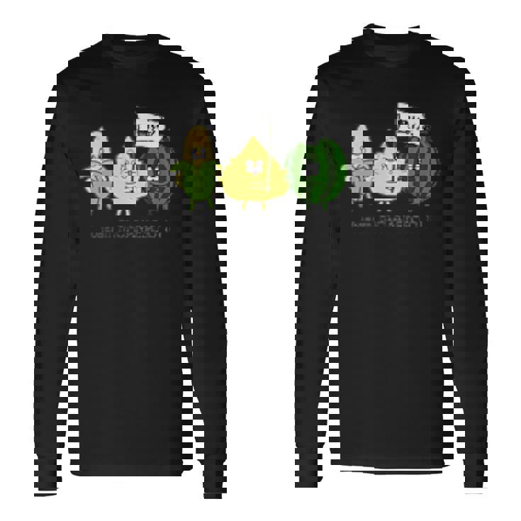 豊作 野菜 畑 農作業 農家 ロマネスコ 長袖Tシャツ