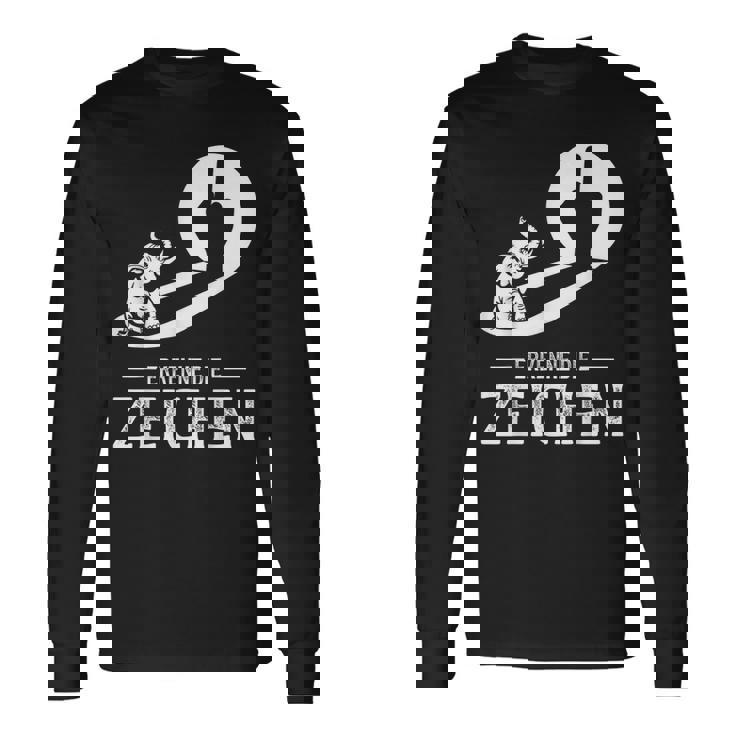 象の影 グレー 巨大なゾウムシ 認識 サイン。 長袖Tシャツ