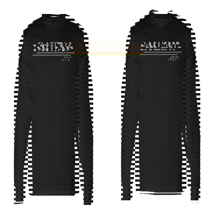 軽井沢日本 長袖Tシャツ