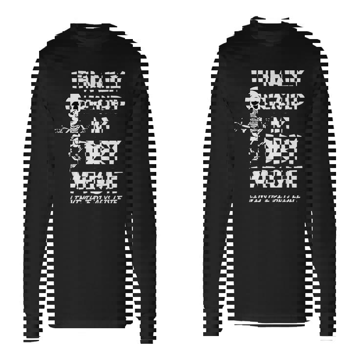 透析患者または看護師 透析意識 長袖Tシャツ