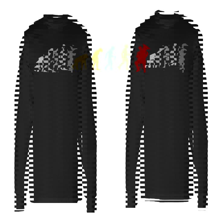 進化チューバ演奏 長袖Tシャツ