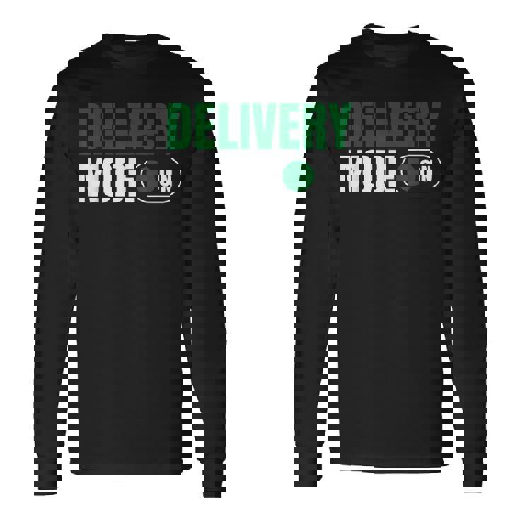 配送モードオンデリバリードライバー 長袖Tシャツ