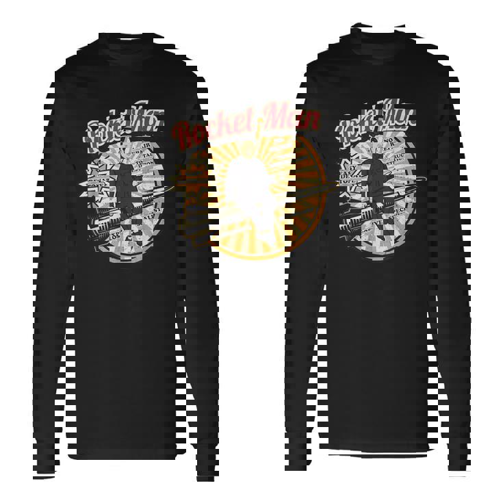 金正恩 北朝鮮最高指導者 ロケットマン ヴィンテージ 長袖Tシャツ