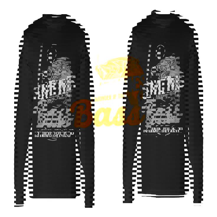 釣り ヴィンテージ 止まり木 釣り 長袖Tシャツ