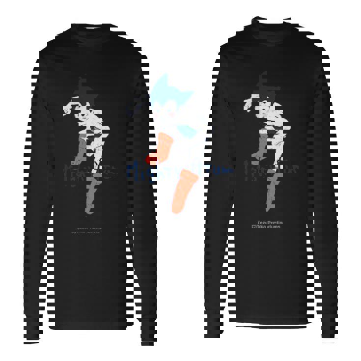 鉄腕アトム シンプルスケッチ （アトム） Ctezuka Productions 長袖Tシャツ ギフトのアイデア