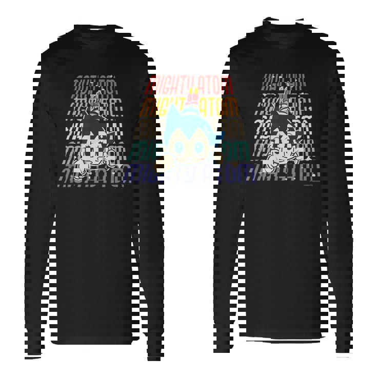 鉄腕アトム レトロ 飛ぶアトム Ctezuka Productions 長袖Tシャツ