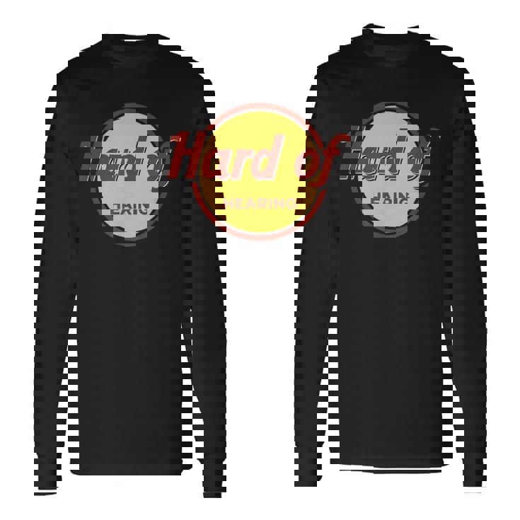 難聴 長袖Tシャツ