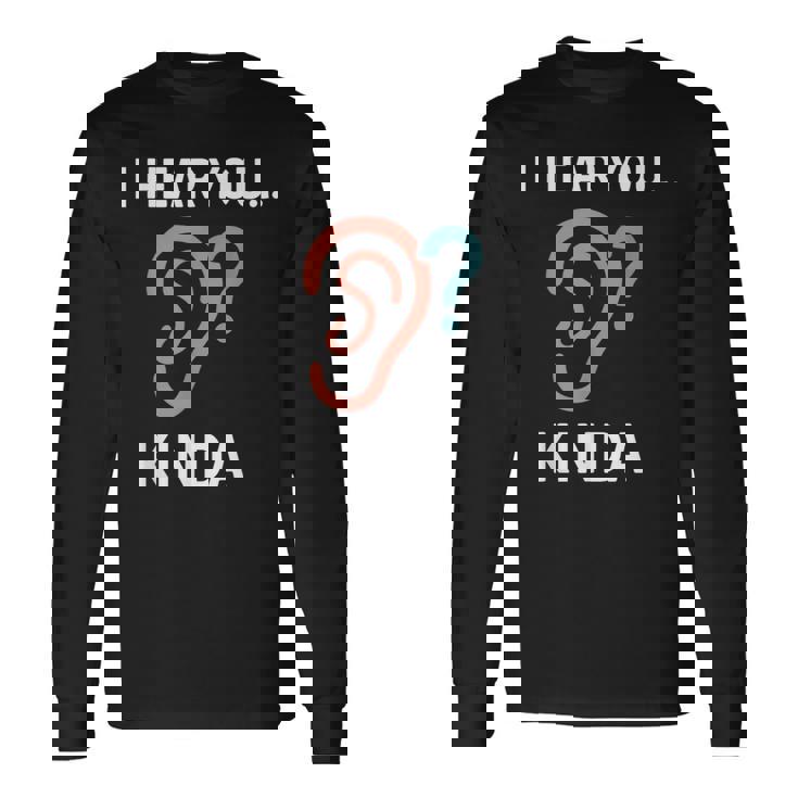 難聴啓発聴覚障害者文化asl学生cochlear 長袖Tシャツ ギフトのアイデア