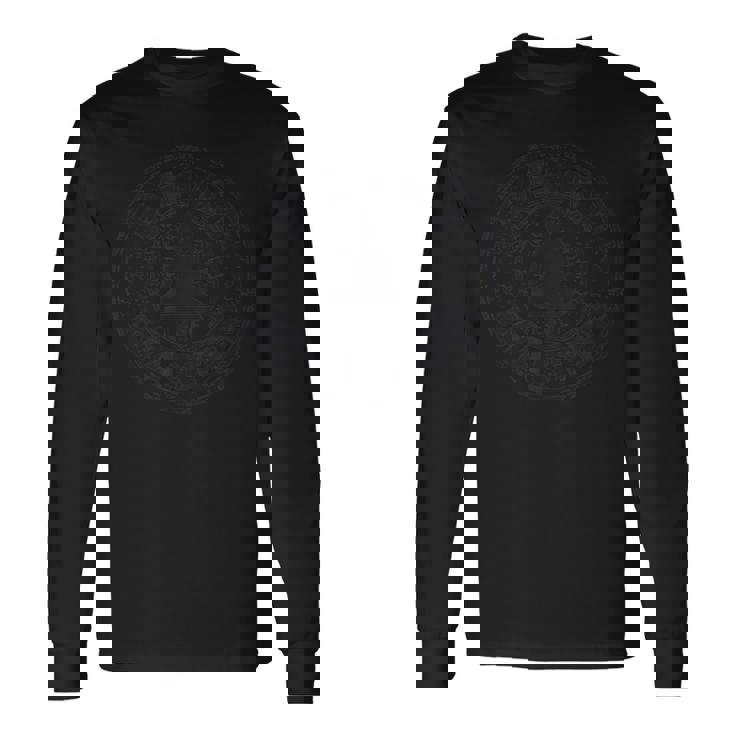 霊気マスターアチューニングブッダ愛ホリスティックヒーラー 長袖Tシャツ