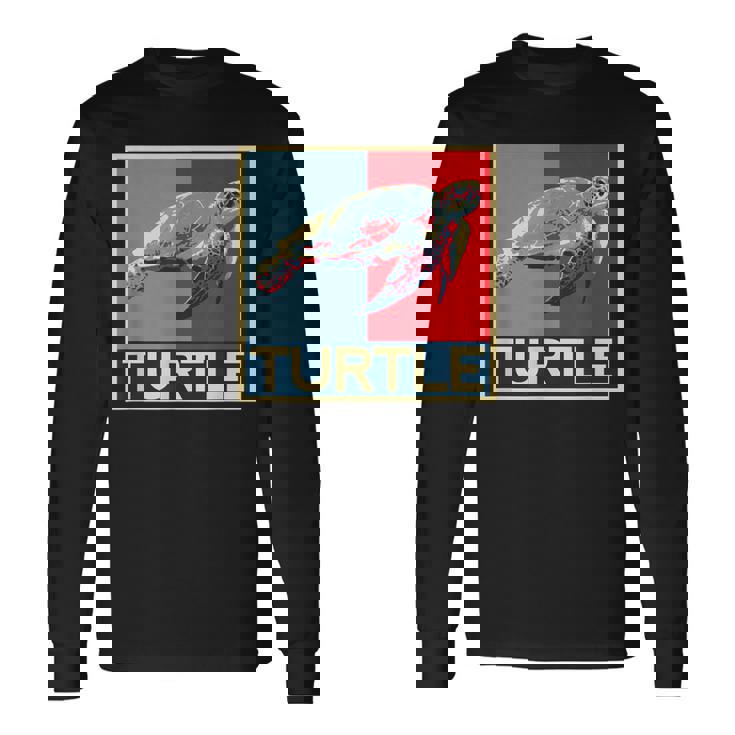 面白tシャツ 海 カメ 亀 おもしろ かわいい グッズ 服 ネタ メンズ オリジナル 夏 長袖Tシャツ