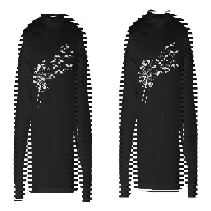 面白いtシャツ 猫 タンポポ ネコ メンズ 猫好き グッズ おもしろ 面白い 服 ネタ にゃんこ 猫の下僕 長袖tシャツ 長袖Tシャツ