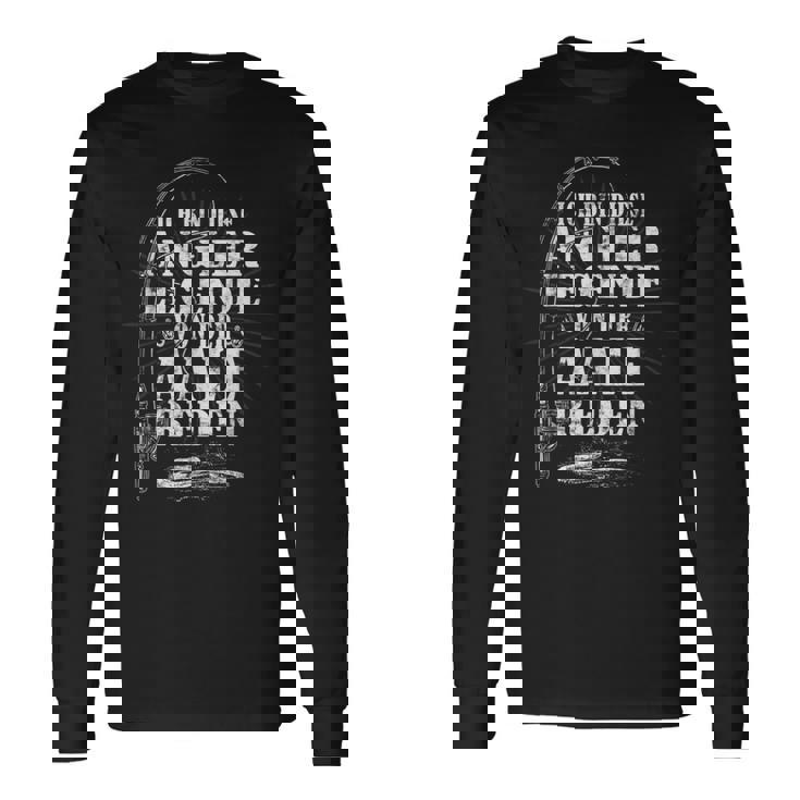 メンズ 面白いウナギの魚の言葉ゲーム 面白いウナギ 長袖Tシャツ