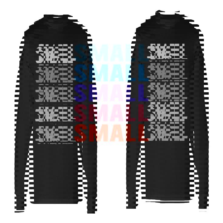 面白いギフト名 小さな名前入り 長袖Tシャツ