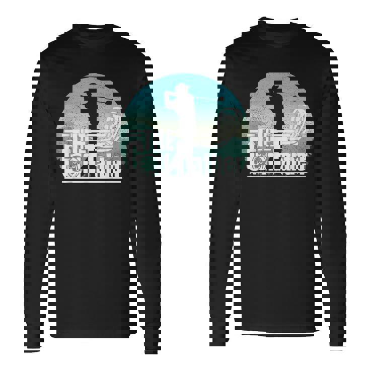 面白いゴルフグラフィック 男性用 ゴルフ父の日ゴルフ 父の日ゴルフ 長袖Tシャツ ギフトのアイデア