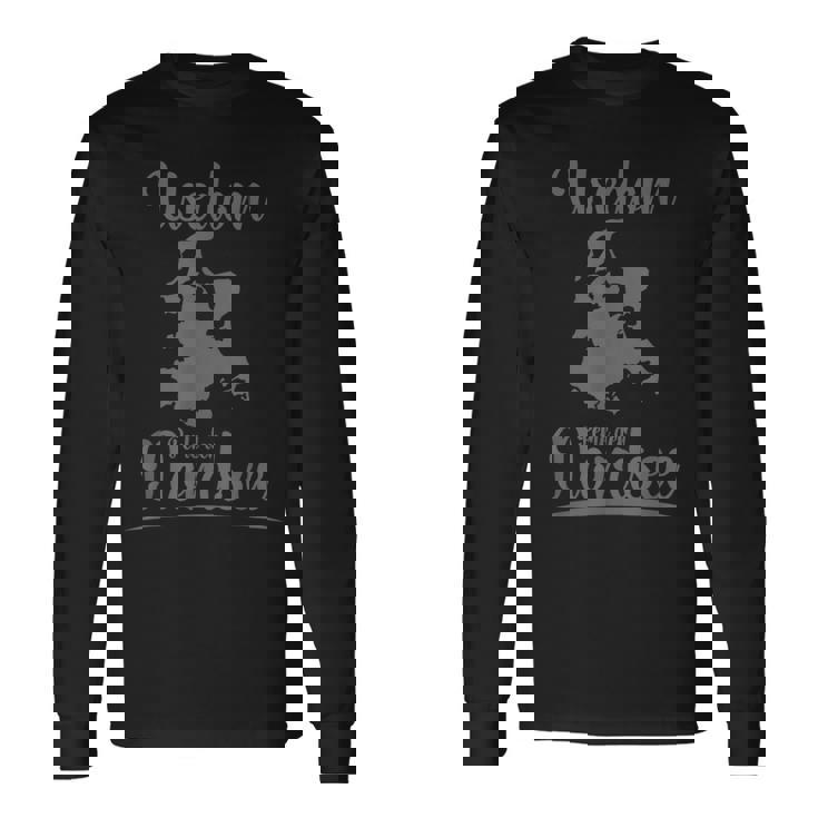 面白いデザイン リューゲン北海の真珠 長袖Tシャツ