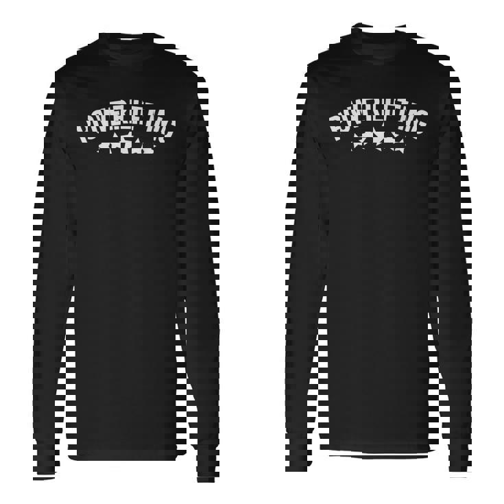 面白いパワーリフティングアート メンズ レディース パワーリフター ワークアウト 長袖Tシャツ