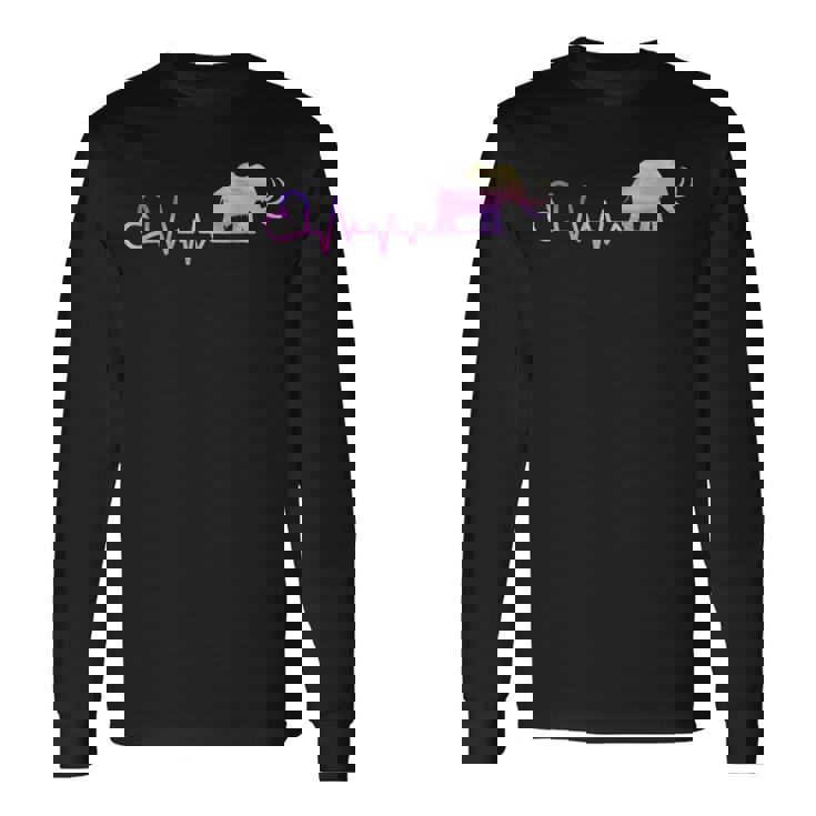 面白いマムートシャツ 先史時代のファンへのギフトに 長袖Tシャツ