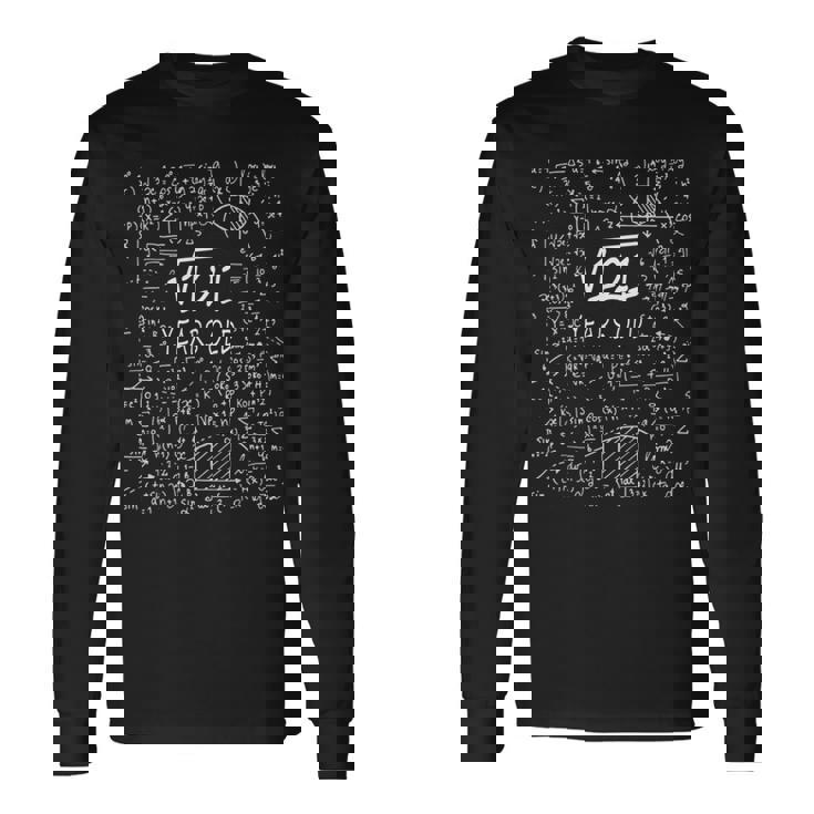 面白い数学オタク11歳11歳の誕生日の積分計算 長袖Tシャツ