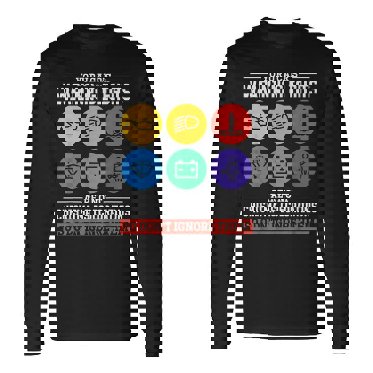 面白い車整備士のことわざ 自動車整備士 面白いメカニック 長袖Tシャツ