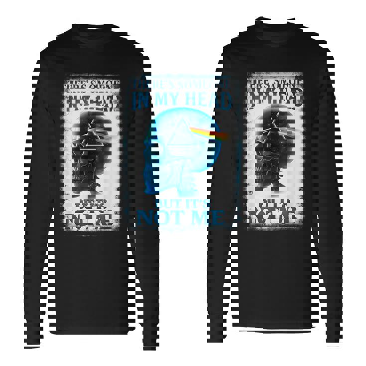 頭の中に誰かがいるけどスケルトンって言ってるのは私じゃない 長袖Tシャツ