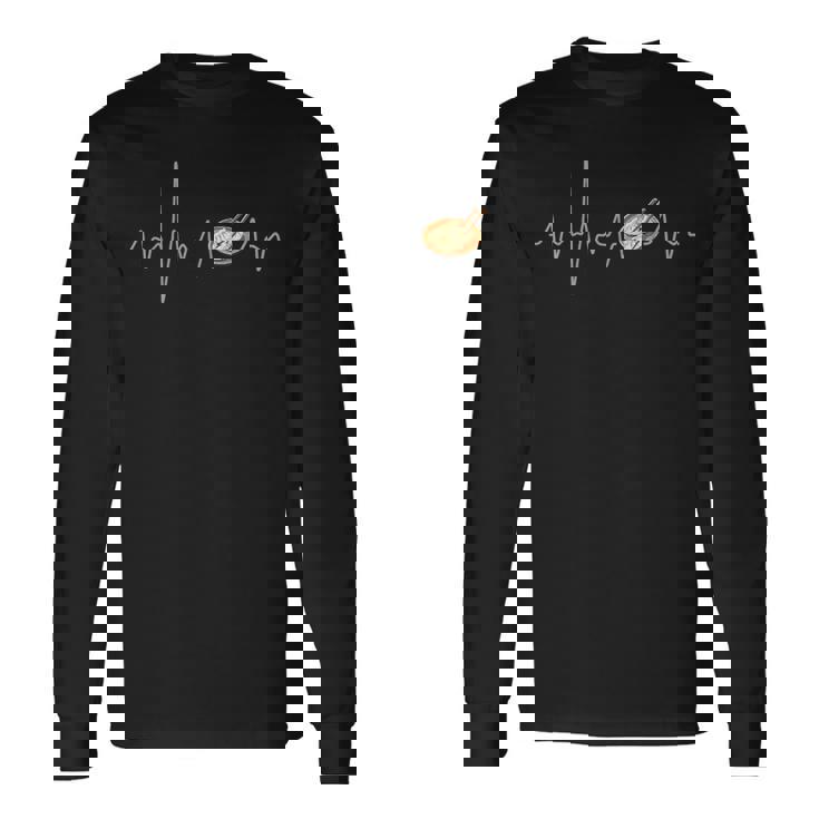 餃子 ハートビート ヴィンテージ 日本 レトロ お土産 長袖Tシャツ