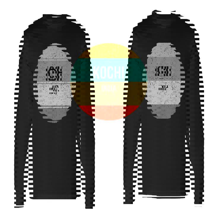 高知インド 長袖Tシャツ