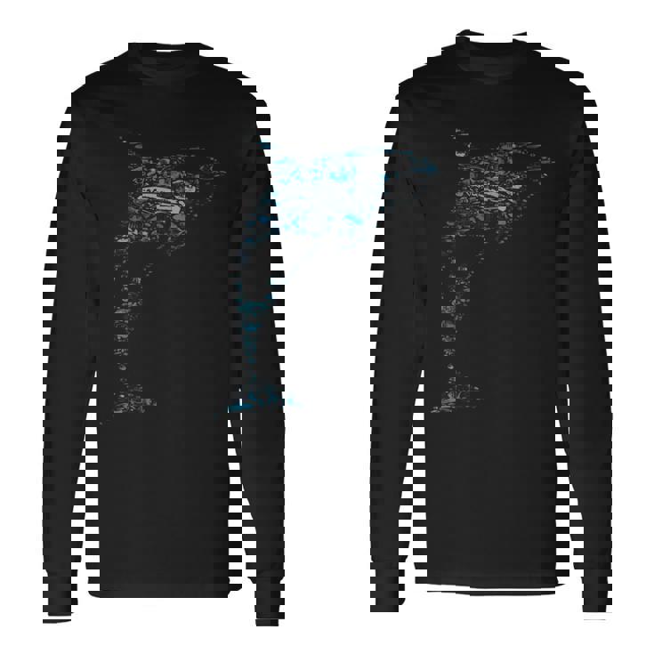 魚のシャチ 長袖Tシャツ ギフトのアイデア