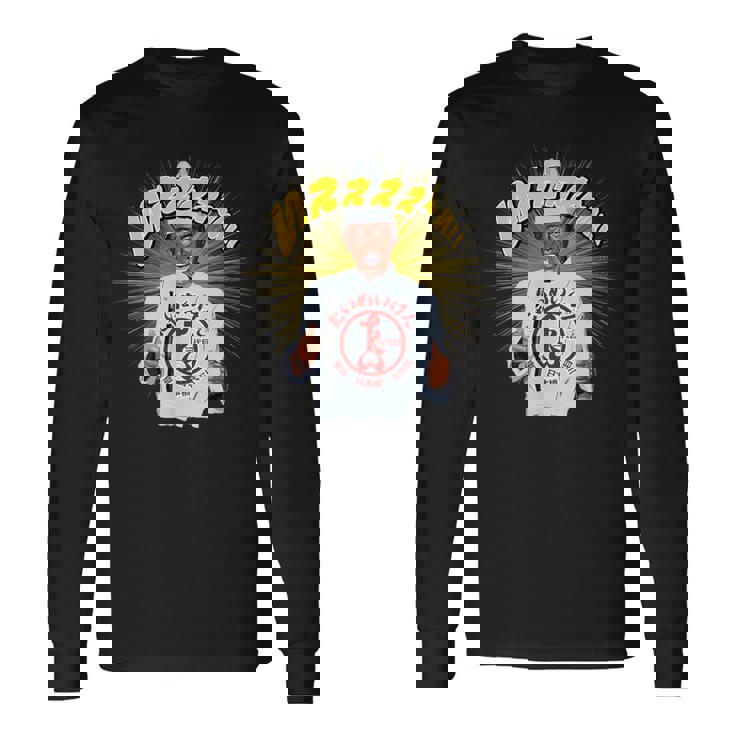 黒こげシェフ Yeah！（1） 長袖Tシャツ