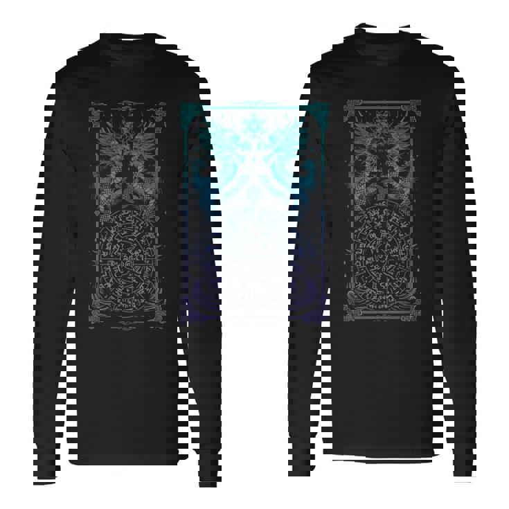 龍体文字フトマニ図 長袖Tシャツ