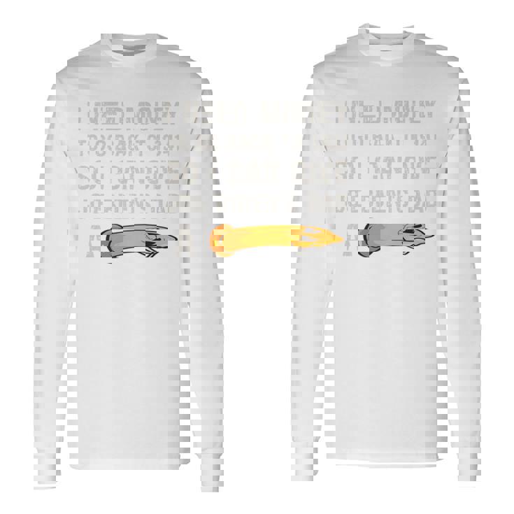 1941 年に戻るにはお金が必要 アンチ ジョー バイデン On Back 長袖tシャツ 長袖Tシャツ