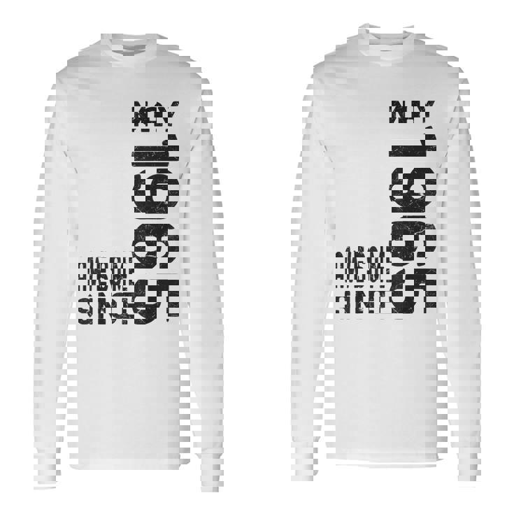 1965年5月以来素晴らしい、1965年5月の誕生日に生まれる 長袖Tシャツ